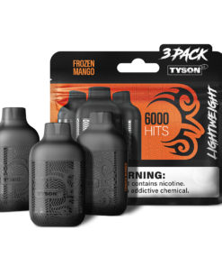 Tyson 2.0 Lightweight 6000 Hits 3 Pack Vape