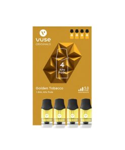 Vuse Alto Golden Tobacco Pods - 4 Pack